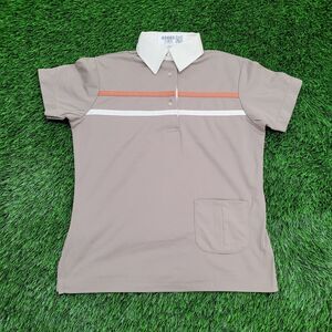 Vintage 70s King-Louie MOD Polo Shirt Women Medium 19x24 USA